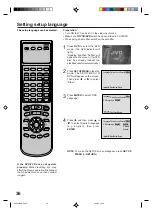 Preview for 36 page of JVC HR-XVC21UJ User Manual