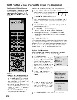 Preview for 20 page of JVC HR-XVC25U User Manual