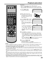 Preview for 39 page of JVC HR-XVC25U User Manual