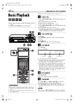 Preview for 42 page of JVC HR-XVS44U Instructions Manual