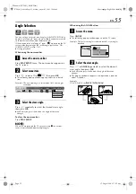 Preview for 55 page of JVC HR-XVS44U Instructions Manual