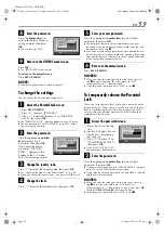 Preview for 59 page of JVC HR-XVS44U Instructions Manual