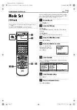 Preview for 75 page of JVC HR-XVS44U Instructions Manual