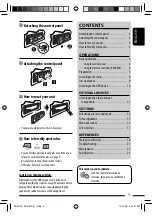 Preview for 3 page of JVC In-Dash DVD Player KD-R400 Instruction Manual