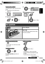 Preview for 9 page of JVC In-Dash DVD Player KD-R400 Instruction Manual
