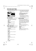 Preview for 20 page of JVC InteriArt AV-28X37HIE Instructions Manual