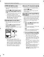 Preview for 15 page of JVC InteriArt T-V LINK AV-28H4BU Instructions Manual