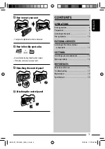 Preview for 3 page of JVC KD-302 Instructions Manual