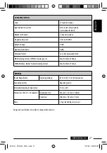 Preview for 21 page of JVC KD-302 Instructions Manual