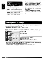 Preview for 20 page of JVC KD-A805 Instruction Manual