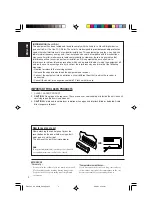 Preview for 2 page of JVC KD-AR400 Instructions Manual