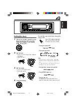 Preview for 9 page of JVC KD-AR400 Instructions Manual