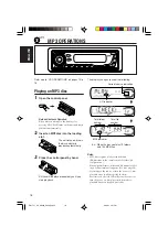 Preview for 18 page of JVC KD-AR400 Instructions Manual