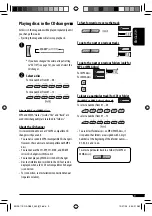 Preview for 9 page of JVC KD-AR480 Instructions Manual