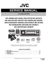 JVC KD-AR480J Service Manual preview