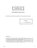 Preview for 67 page of JVC KD-AR760 - Arsenal CD Receiver Service Manual