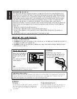 Preview for 2 page of JVC KD-AR800 Instructions Manual