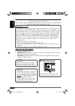 Preview for 2 page of JVC KD-AR960 Instruction Manual