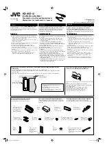 JVC KD-AVX12 Installation & Connection Manual preview