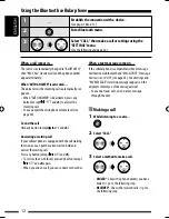 Preview for 12 page of JVC KD-BT11 - Radio / CD Instructions Manual