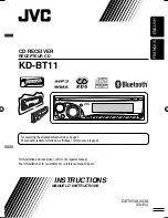 Preview for 43 page of JVC KD-BT11 - Radio / CD Instructions Manual