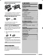 Preview for 129 page of JVC KD-BT11 - Radio / CD Instructions Manual