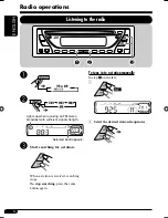 Preview for 8 page of JVC KD-DB711 Installations