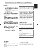 Preview for 3 page of JVC KD-DV5000 Instructions Manual