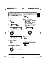 Preview for 11 page of JVC KD-DV5101 Instructions Manual