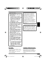 Preview for 107 page of JVC KD-DV5101 Instructions Manual