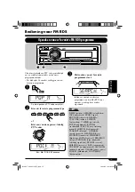 Preview for 171 page of JVC KD-DV5101 Instructions Manual