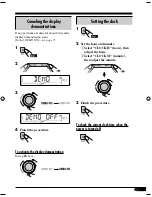 Preview for 11 page of JVC KD-DV6205 Instructions Manual