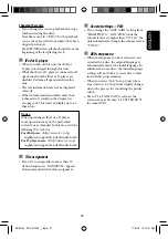 Preview for 27 page of JVC KD-DVH426 Instructions Manual