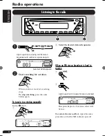 Preview for 8 page of JVC KD-G111 Instructions Manual