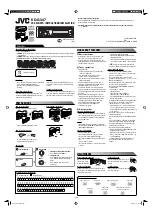 JVC KD-G347 Instructions & Installation preview