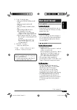 Preview for 21 page of JVC KD-G421 Instructions Manual