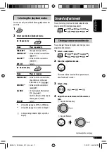 Preview for 11 page of JVC KD-G445 Instructions Manual