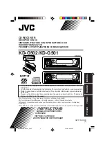 JVC KD-G501 Instructions Manual preview