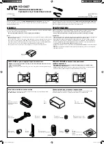 JVC KD-G827 Installation & Connection Manual preview