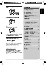 Preview for 3 page of JVC KD-HDR40 Instruction Manual