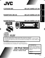 JVC KD-LH1100 Instructions Manual preview