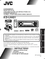 JVC KD-Lh401 (Russian) Инструкция preview