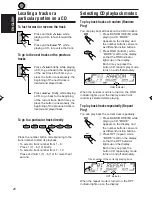 Preview for 20 page of JVC KD-LX333R Instruction Manual