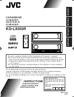 JVC KD-LX555R Instructions Manual preview