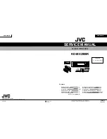 JVC KD-MX2900R Service Manual preview