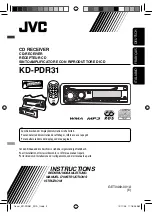 Preview for 1 page of JVC KD-PDR31 (German) Bedienungsanleitung