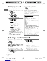 Preview for 12 page of JVC KD-R421 Instructions Manual