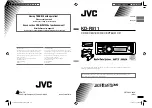 Preview for 1 page of JVC KD-R511 Instructions Manual