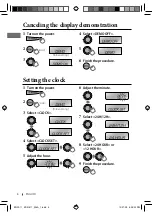 Preview for 4 page of JVC KD-R511 Instructions Manual