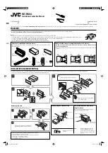 JVC KD-R604 Installation & Connection Manual preview